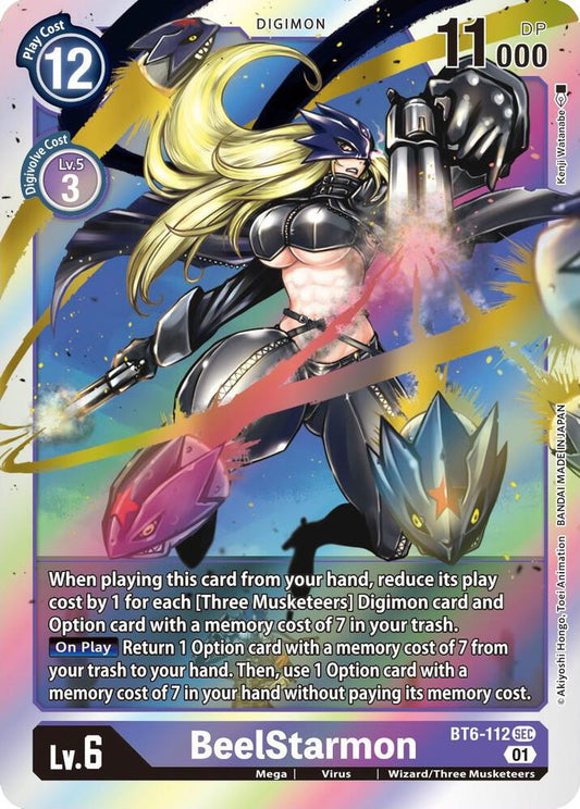BeelStarmon - Double Diamond - Secret Rare - BT6-112 SEC