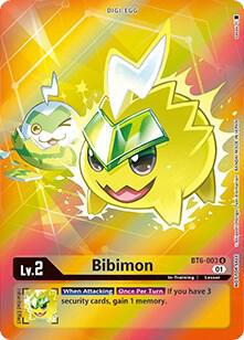 Bibimon (Box Topper) - Double Diamond - Uncommon - BT6-003 U