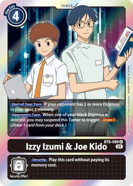 Izzy Izumi & Joe Kido - Double Diamond - Rare - BT6-090 R