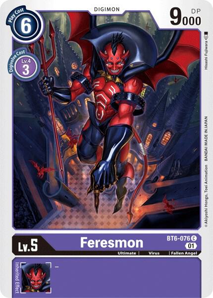 Feresmon - Double Diamond - Common - BT6-076 C