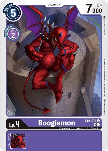 Boogiemon - Double Diamond - Common - BT6-074 C
