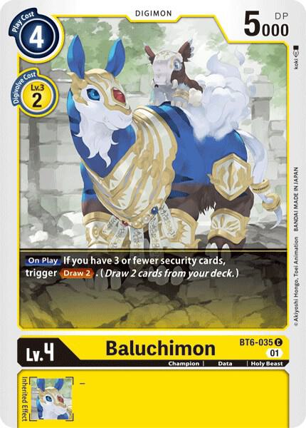 Baluchimon - Double Diamond - Common - BT6-035 C
