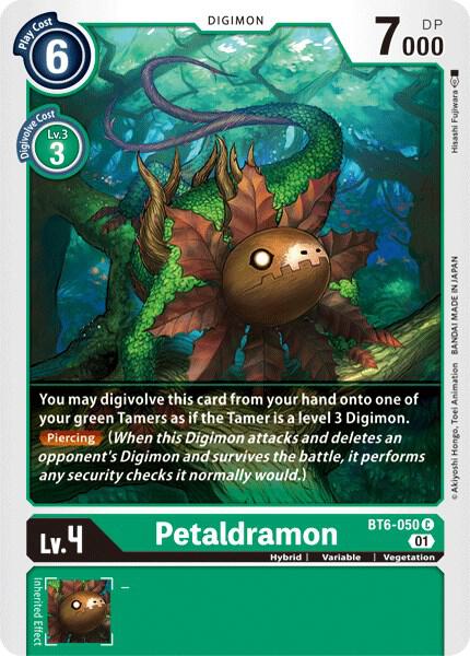 Petaldramon - Double Diamond - Common - BT6-050 C