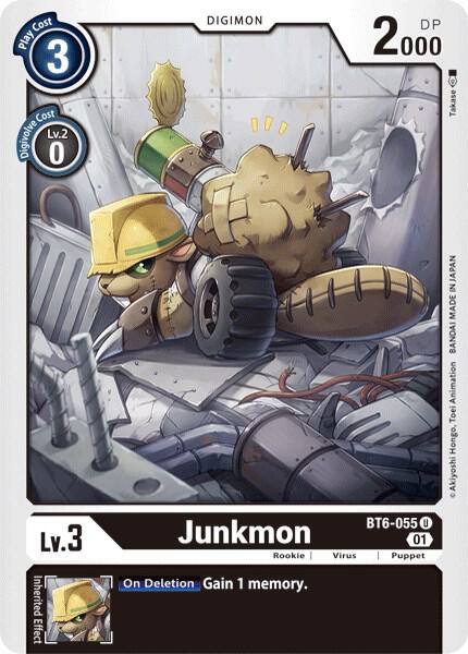 Junkmon - Double Diamond - Uncommon - BT6-055 U