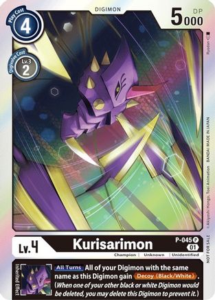 Kurisarimon - Digimon Promotion Cards - Promo - P-045 P