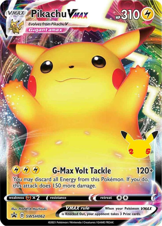 Pikachu VMAX - SWSH062 - SWSH: Sword & Shield Promo Cards - Promo - SWSH062