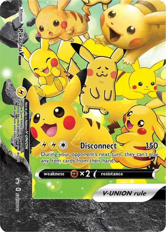 Pikachu V-Union - SWSH141 - SWSH: Sword & Shield Promo Cards - Promo - SWSH141