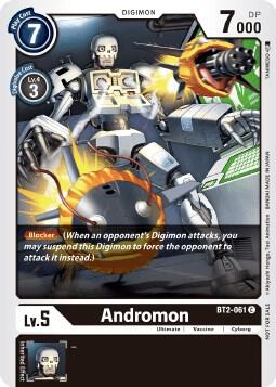 Andromon (Double Diamond Pre-Release) - Release Special Booster - Common - BT2-061 C