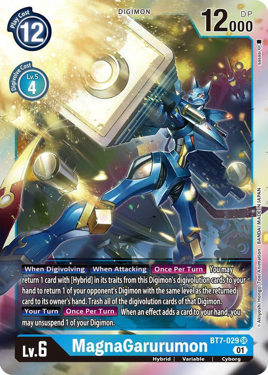 MagnaGarurumon - Next Adventure - Super Rare - BT7-029 SR