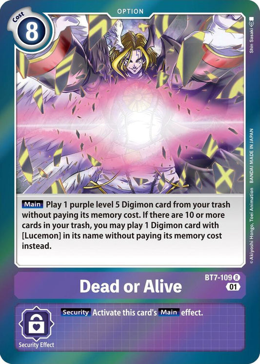 Dead or Alive - Next Adventure - Rare - BT7-109 R