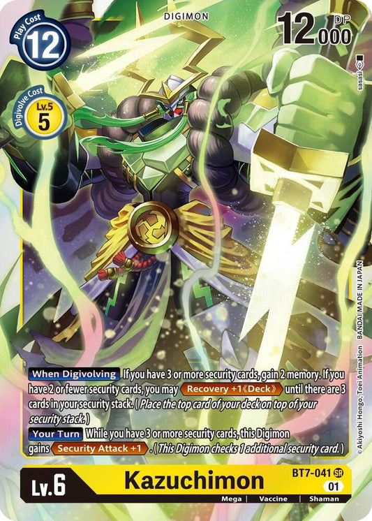 Kazuchimon - Next Adventure - Super Rare - BT7-041 SR