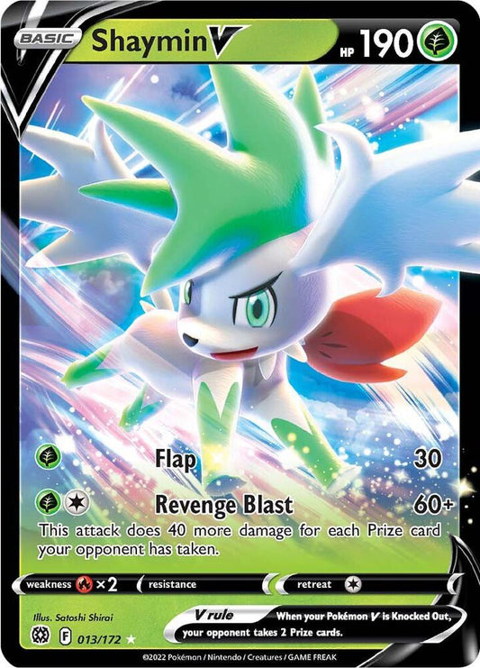Shaymin V - SWSH09: Brilliant Stars - Ultra Rare - 013/172
