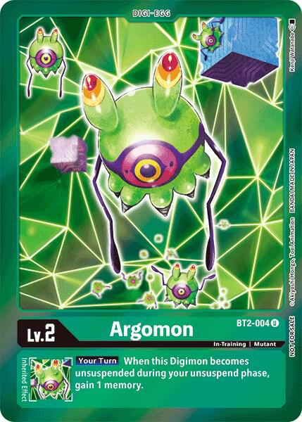 Argomon - BT2-004 (Event Pack 2) - Release Special Booster - Uncommon - BT2-004 U