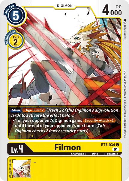 Filmon - Next Adventure - Common - BT7-034 C