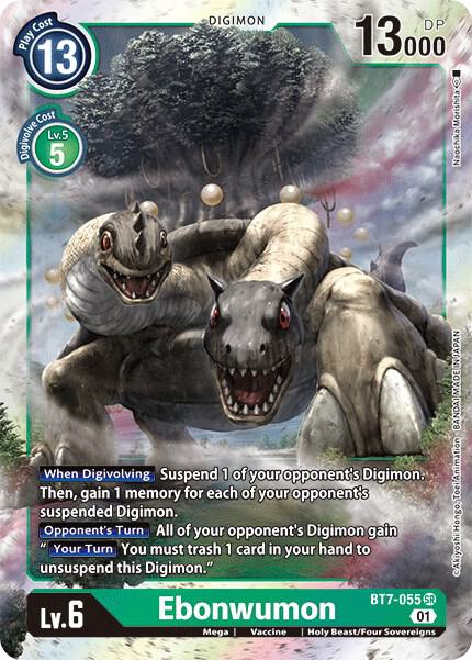 Ebonwumon - Next Adventure - Super Rare - BT7-055 SR