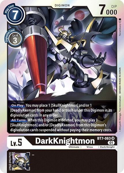 DarkKnightmon - Next Adventure - Super Rare - BT7-063 SR