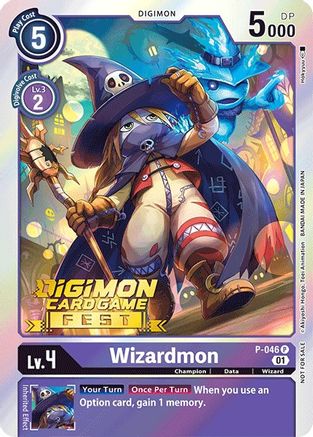 Wizardmon (Digimon Card Game Fest 2022) - Digimon Promotion Cards - Promo - P-046 P