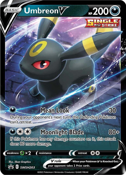 Umbreon V - SWSH203 - SWSH: Sword & Shield Promo Cards - Promo - SWSH203