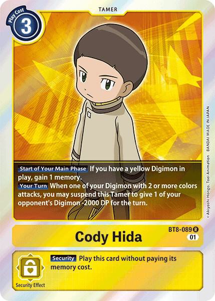 Cody Hida - New Awakening - Rare - BT8-089 R