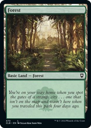 Forest (470) - Commander Legends: Battle for Baldur's Gate - L - 470