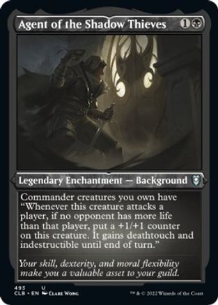 Agent of the Shadow Thieves (Foil Etched) - Commander Legends: Battle for Baldur's Gate - U - 493