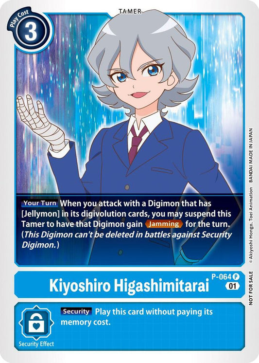Kiyoshiro Higashimitarai (Official Tournament Pack Vol.5) - Digimon Promotion Cards - Promo - P-064 P