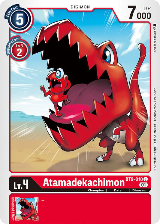 Atamadekachimon - X Record - Common - BT9-010 C