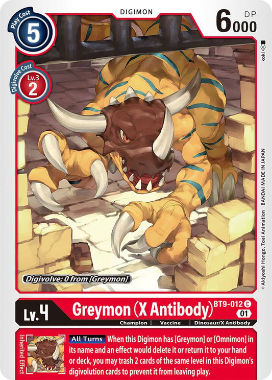 Greymon (X Antibody) - X Record - Common - BT9-012 C