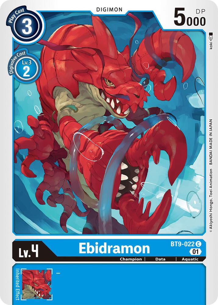 Ebidramon - X Record - Common - BT9-022 C