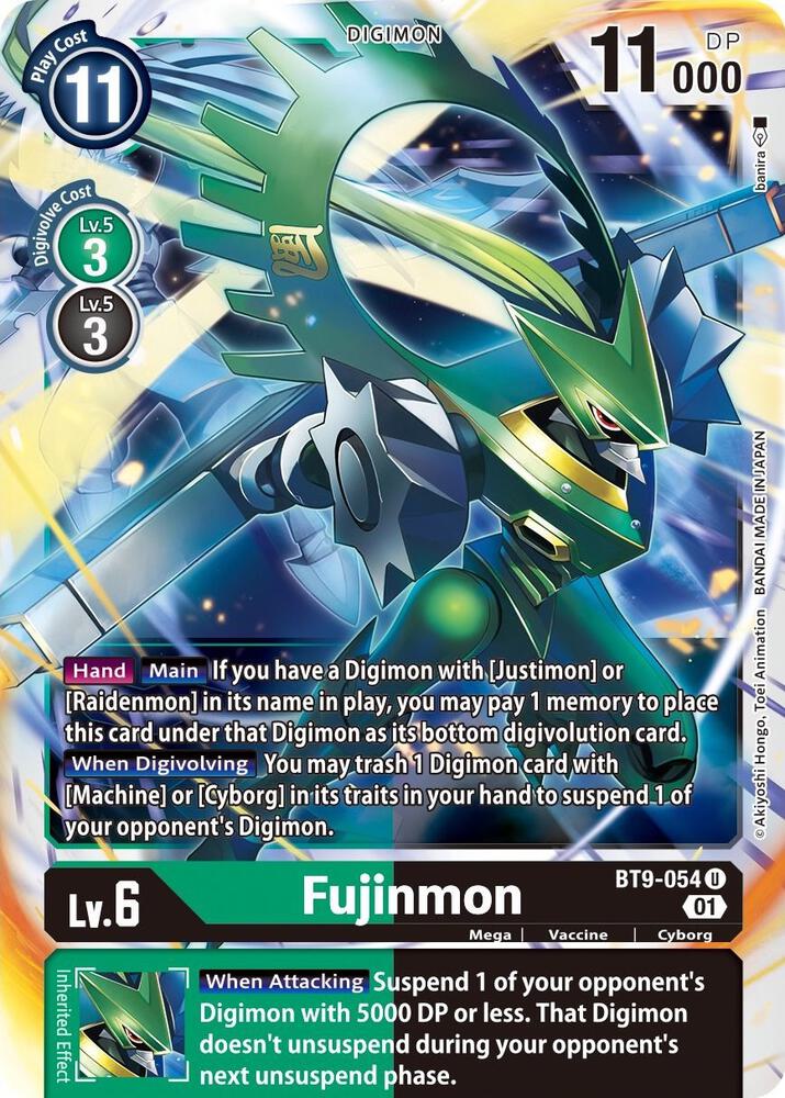 Fujinmon - X Record - Uncommon - BT9-054 U