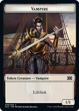 Saproling // Vampire Double-sided Token - Double Masters 2022 - T -