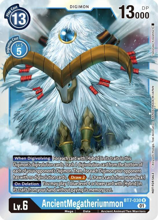 AncientMegatheriummon (Event Pack 3) - Next Adventure - Promo - BT7-030 R