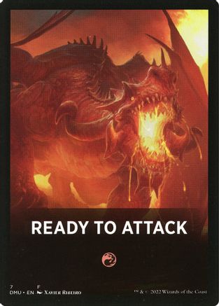Ready to Attack Theme Card - Dominaria United - T - 7