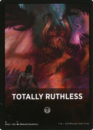 Totally Ruthless Theme Card - Dominaria United - T - 6