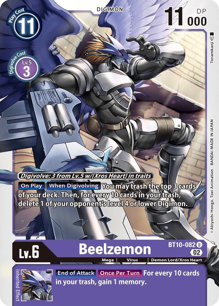 Beelzemon - Xros Encounter - Uncommon - BT10-082 U