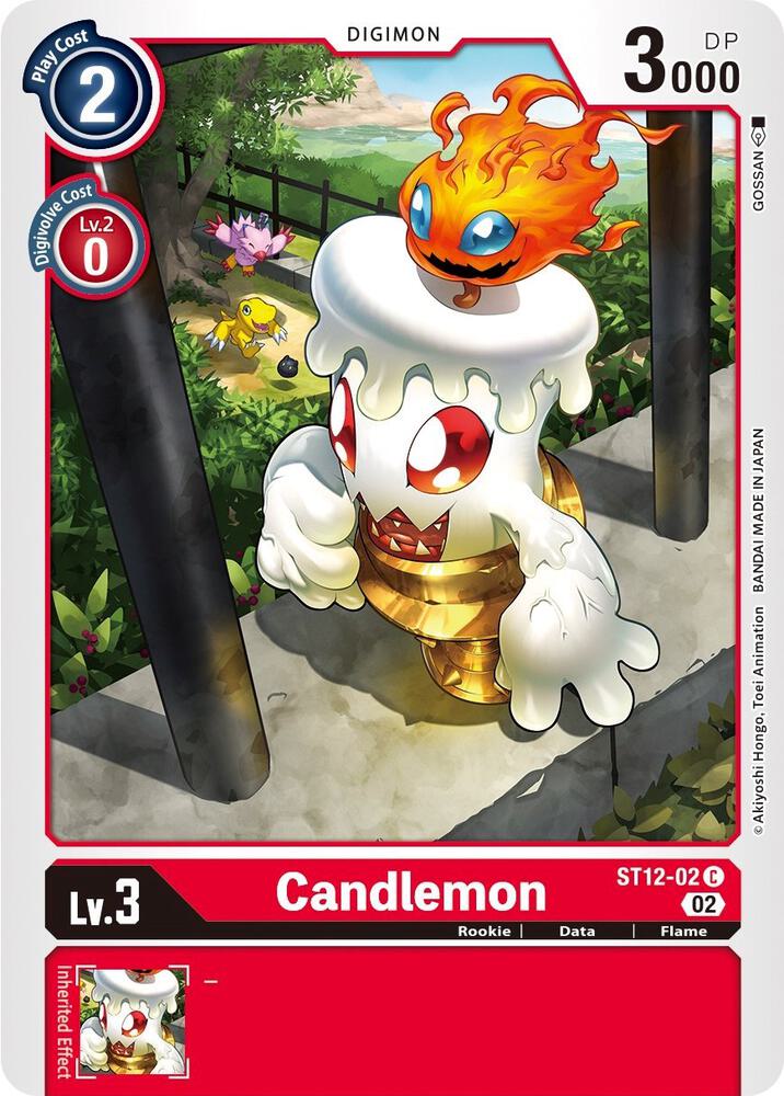 Candlemon - Starter Deck 12: Jesmon - Common - ST12-02 C