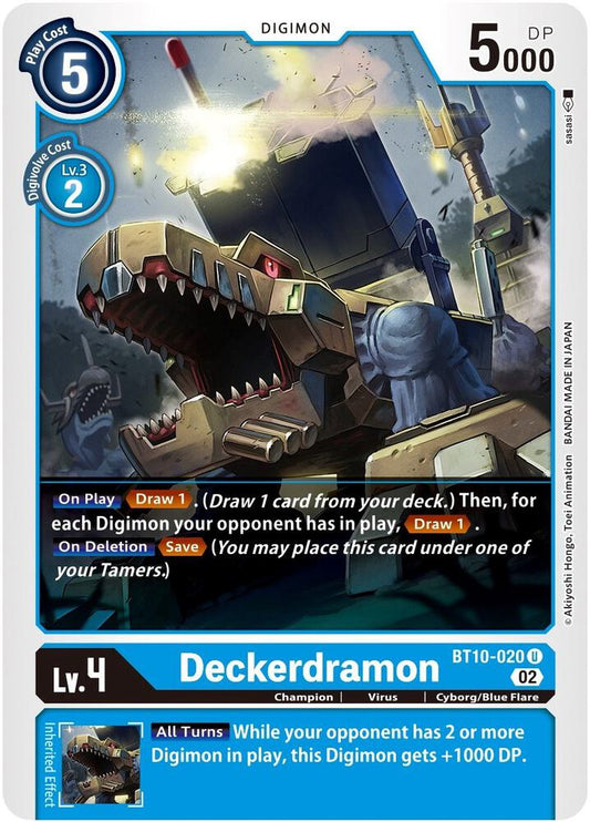 Deckerdramon - Xros Encounter - Uncommon - BT10-020 U