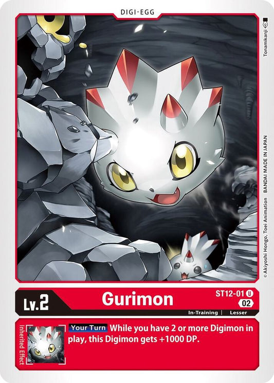 Gurimon - Starter Deck 12: Jesmon - Uncommon - ST12-01 U