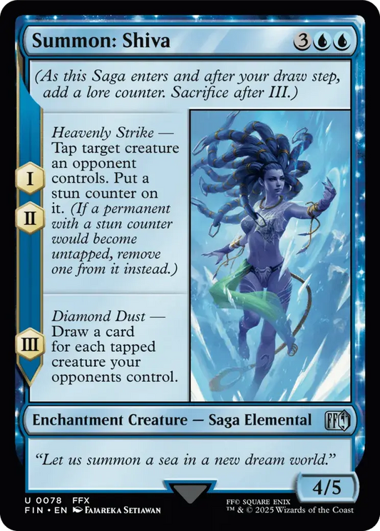 Summon: Shiva - FINAL FANTASY - U - 78