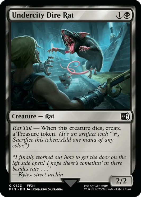 Undercity Dire Rat - FINAL FANTASY - C - 123
