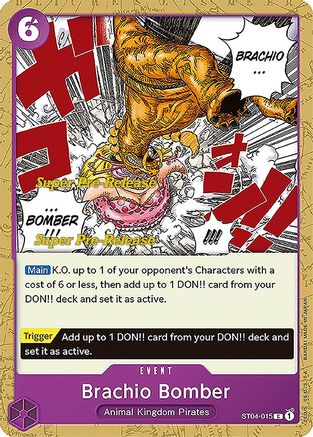 Brachio Bomber - Super Pre-Release Starter Deck 4: Animal Kingdom Pirates - C - ST04-015