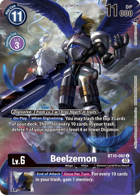 Beelzemon (Alternate Art) - Xros Encounter - Uncommon - BT10-082 U