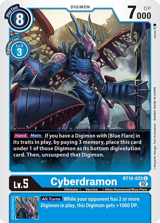 Cyberdramon - Xros Encounter - Common - BT10-025 C