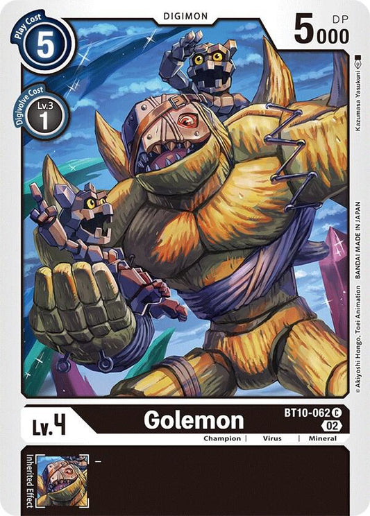 Golemon - Xros Encounter - Common - BT10-062 C