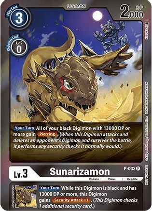 Sunarizamon (Gift Box 2022) - Digimon Promotion Cards - Promo - P-033 P