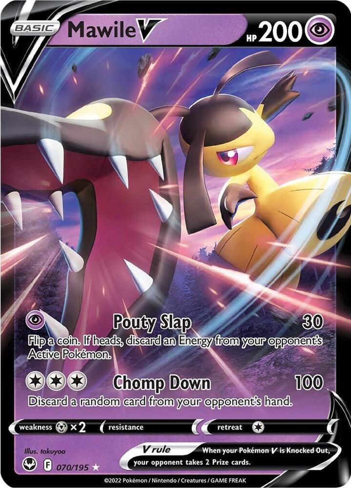 Mawile V - SWSH12: Silver Tempest - Ultra Rare - 070/195