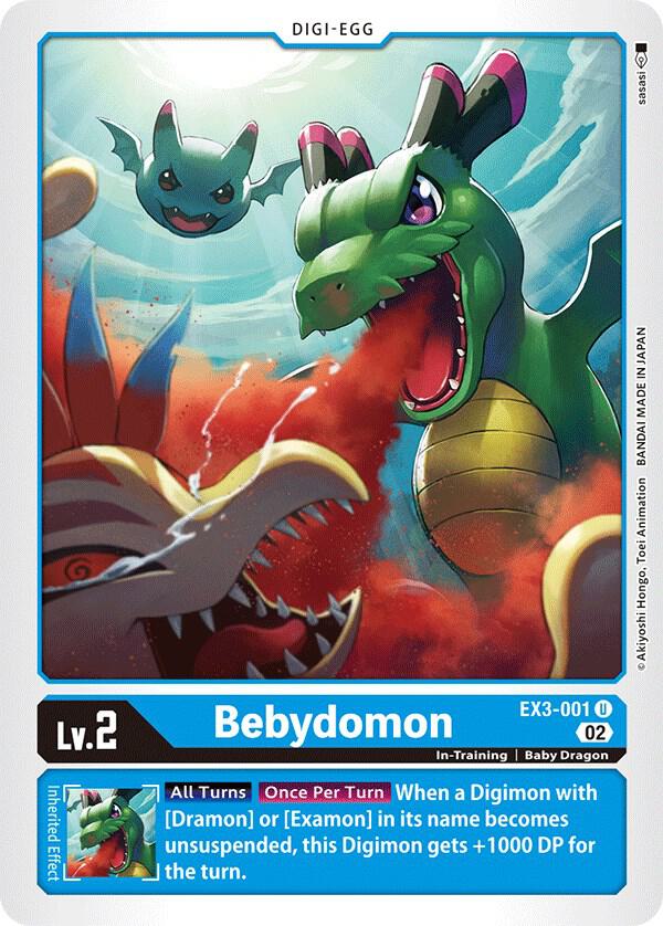 Bebydomon - Draconic Roar - Uncommon - EX3-001 U