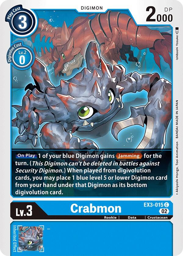 Crabmon - Draconic Roar - Common - EX3-015 C