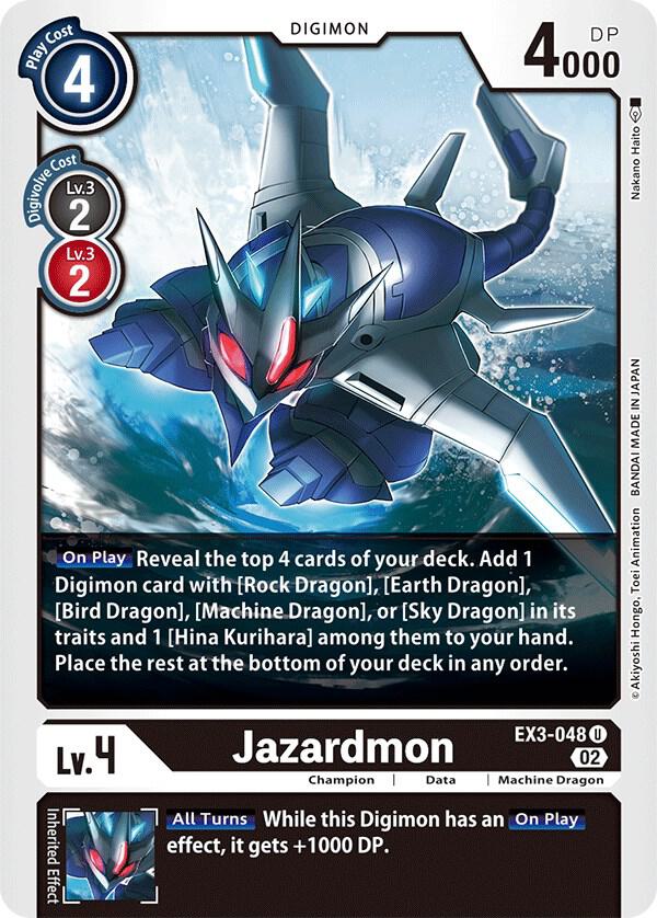 Jazardmon - Draconic Roar - Uncommon - EX3-048 U