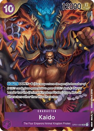 Kaido (094) (Parallel) - Romance Dawn - SR - OP01-094